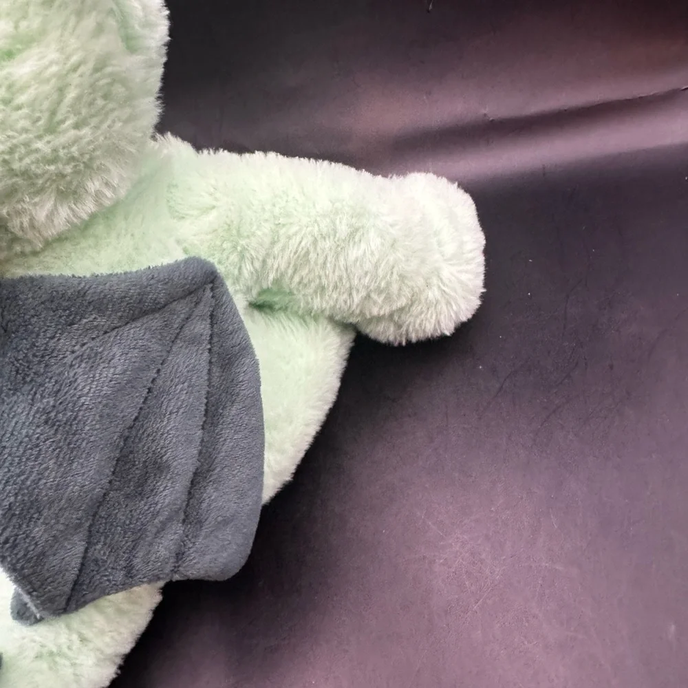 Warm Pals Daniel Dragon Plush Green  10” For Adults Comfort - Picture 7 of 14